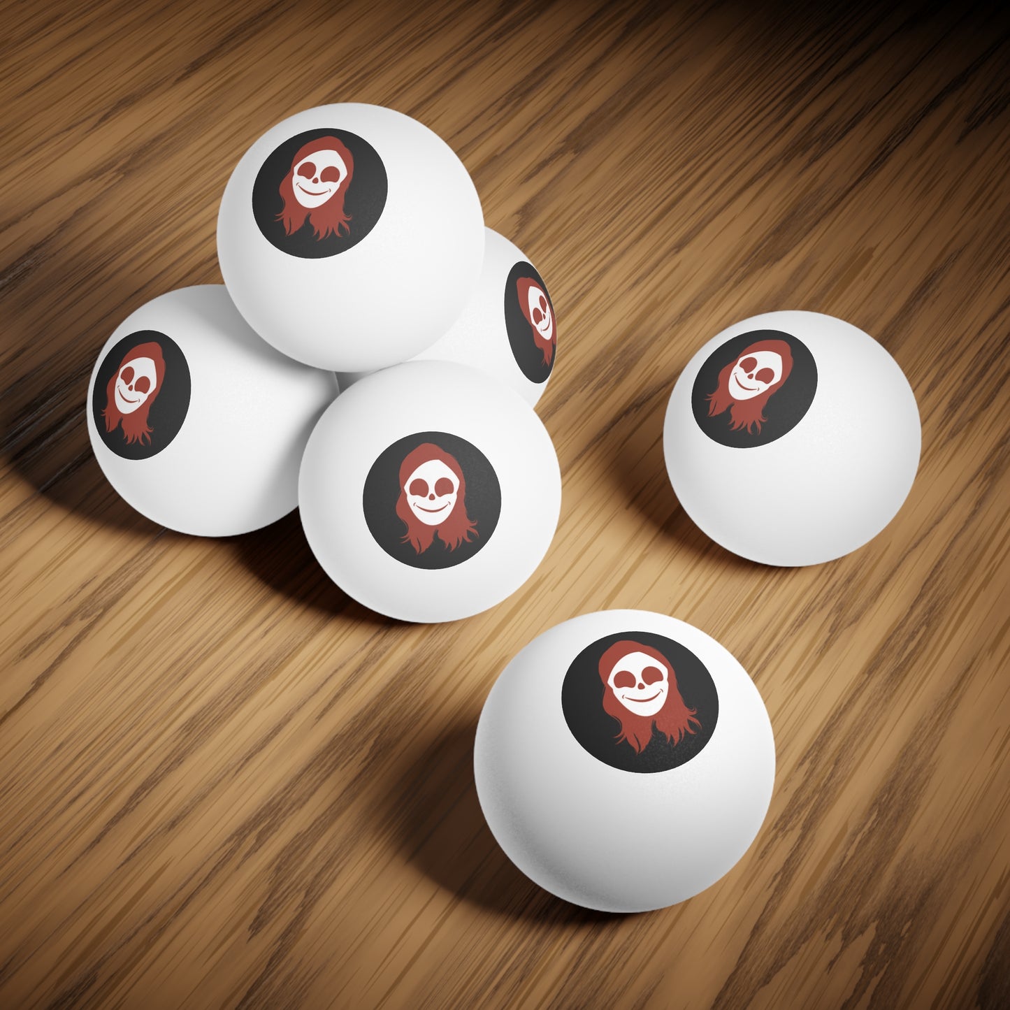 BB300- Ping Pong Balls, 6 pcs