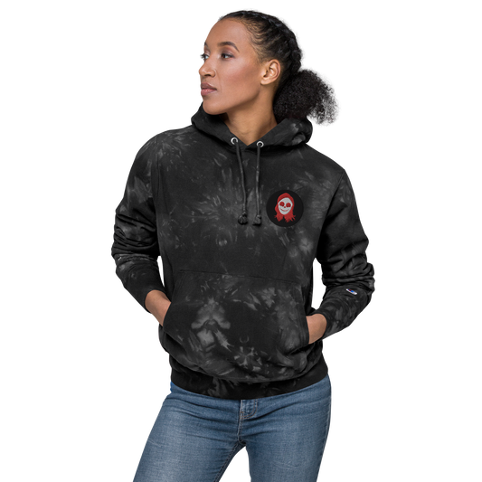 BB300 Unisex Champion tie-dye hoodie