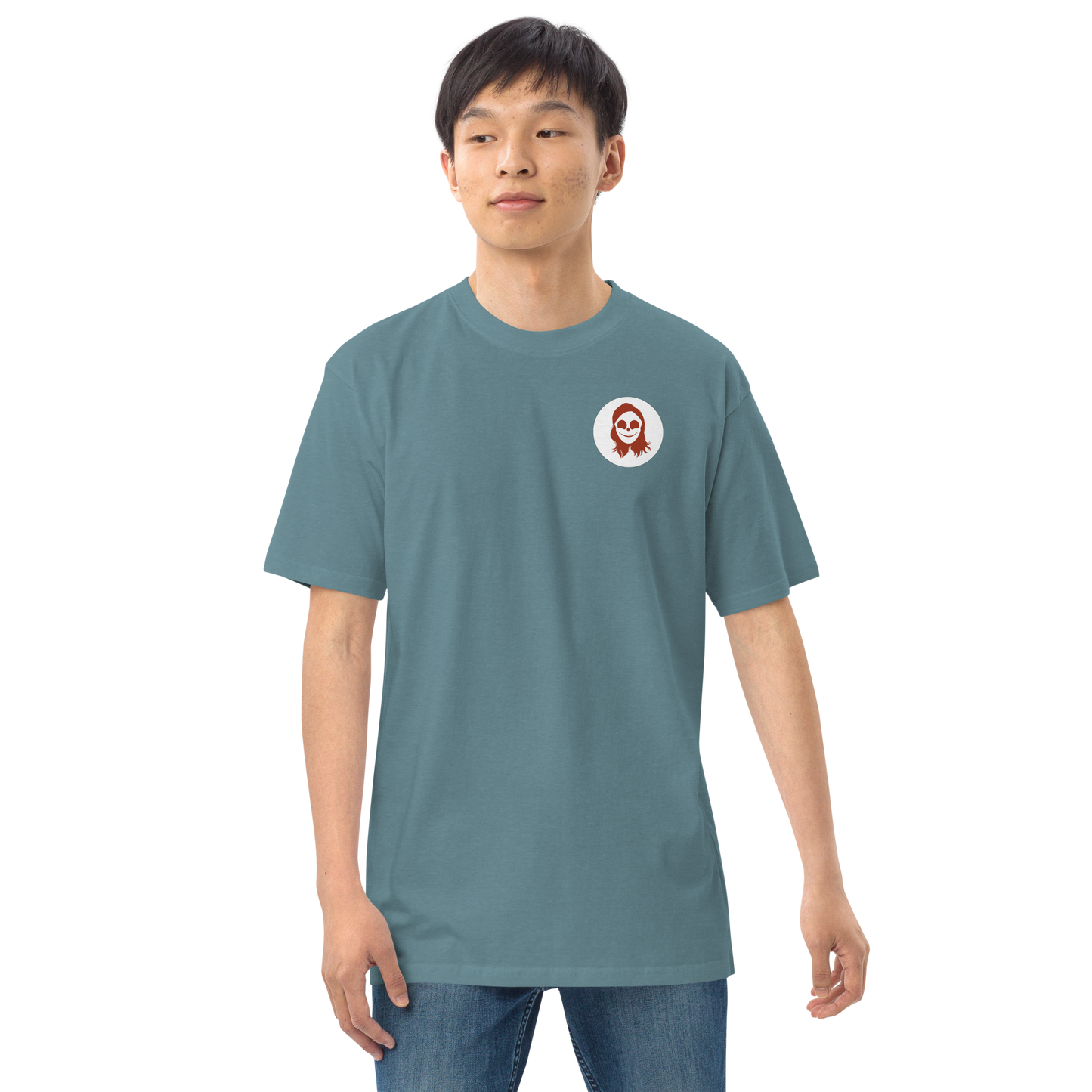 BB300 Logo 15 137- Men’s premium heavyweight tee