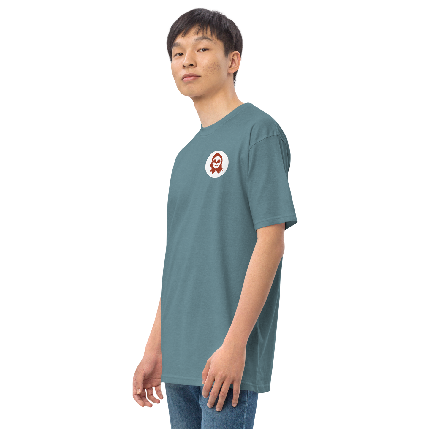 BB300 Logo 15 137- Men’s premium heavyweight tee