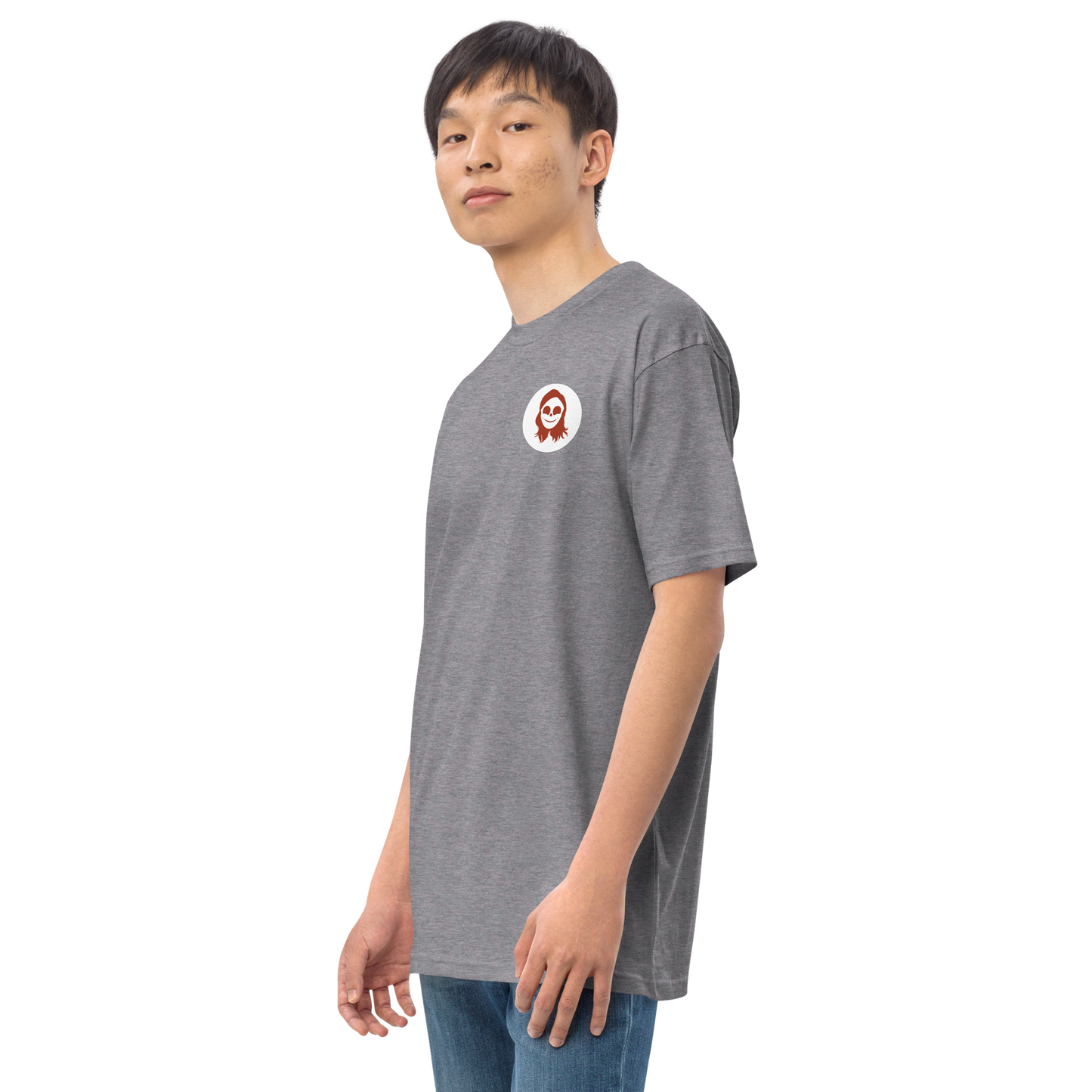 BB300 Logo 15 137- Men’s premium heavyweight tee